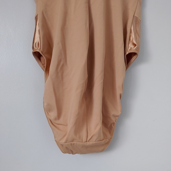 Maison Lejaby Nuage Bodysuit Size 36B Shaping Nude Tan - Picture 13 of 16